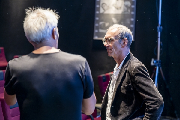 Festivalleiter Matthias Helwig und Kameramann Frank Griebe (© Pavel Broz)