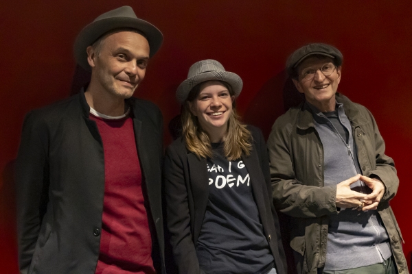 Frank Klötgen, Anna Münkel und Anton G. Leitner (© Jörg Reuther)
