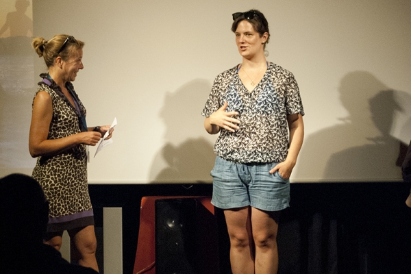 Kurzfilmgespräch mit Emilie Gauthier (© Julia Thalhofer)