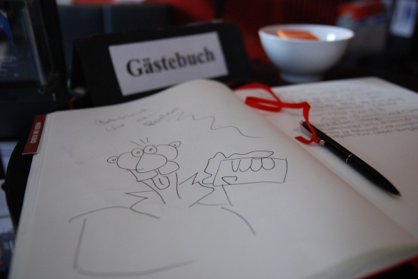 Gästebuch (© Lisa Bender)
