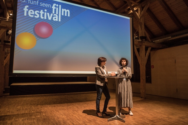 Marie Kreutzer und Brigitte Weiß (© Dirk Hagena)