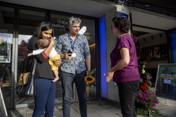 Deen Yamini und Christof Schäfer (Regie+Drehbuch) (© Pavel Broz)