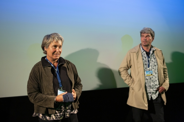 Thomas Karrer (Regie) und seine Frau Karin Bucher  (© Pavel Broz)