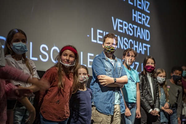 Kurzfilme mit Kindern und Jugendlichen, Leitung: Katharina Schwarz, Regie: Tetjana Mohilnik (© Pavel Broz)