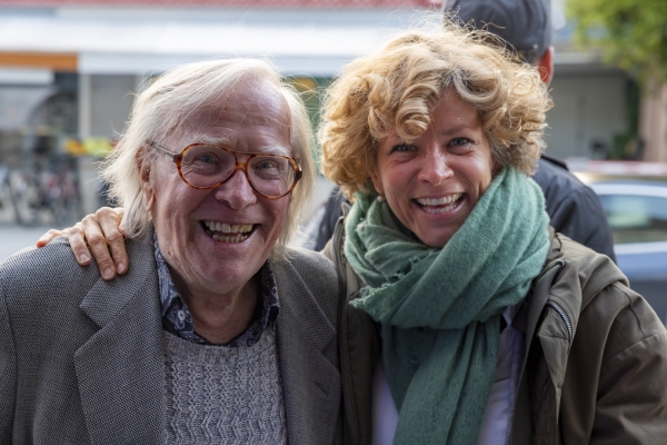 Klaus Doldinger und seine Tochter Melanie (© Jörg Reuther)